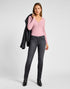 Lee Women's Long Sleeve Henley in Pretty Plum